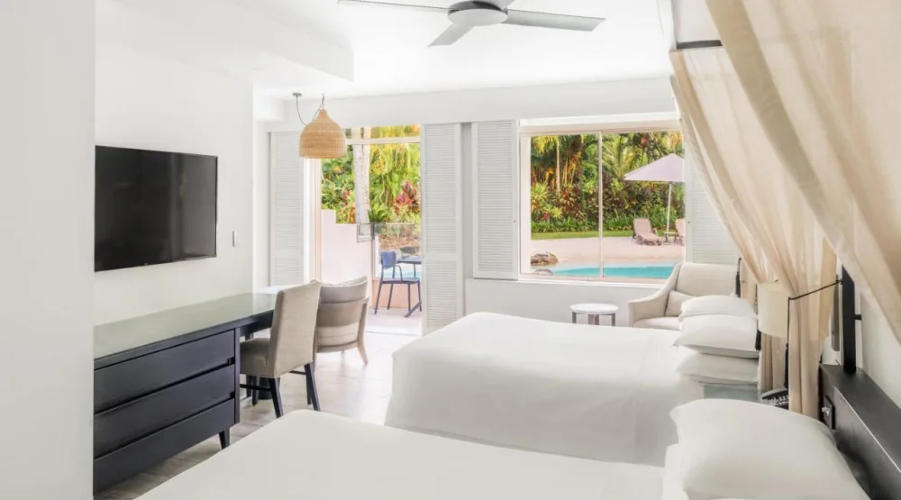 Twin Double Small Lagoon Access at Sheraton Grand Mirage Resort, Port Douglas