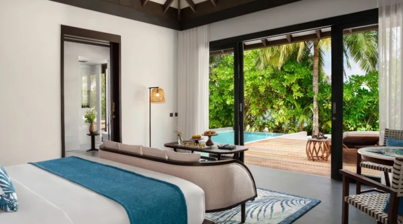 Beach Pool Villa at Anantara Veli Maldives Resort