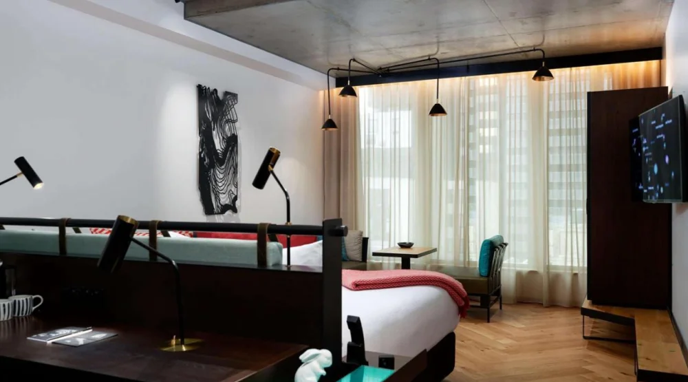 Qt Executive King Room at QT Melbourne