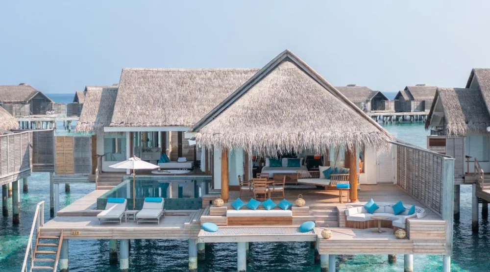 Over-water Villa with Private Pool at Anantara Kihavah Maldives Villas