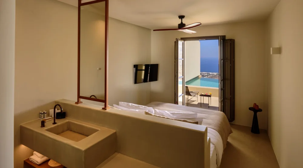 Executive Two Bedroom Villa with Heated Pool and Sea View at Elessa Hotel