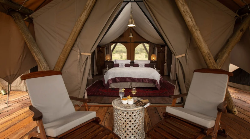 Guest Suite at Mara Nyika Camp
