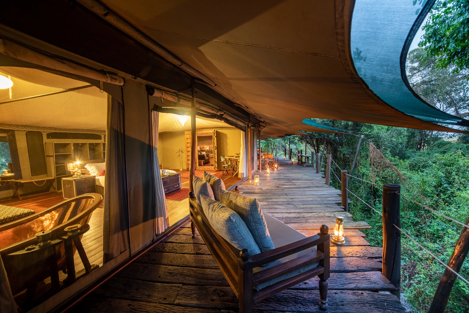 The Jahazi Suite at Mara Plains