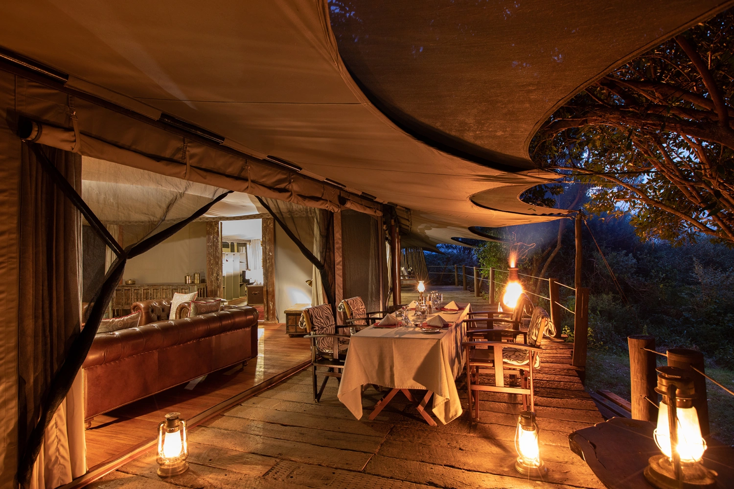The Jahazi Suite at Mara Plains