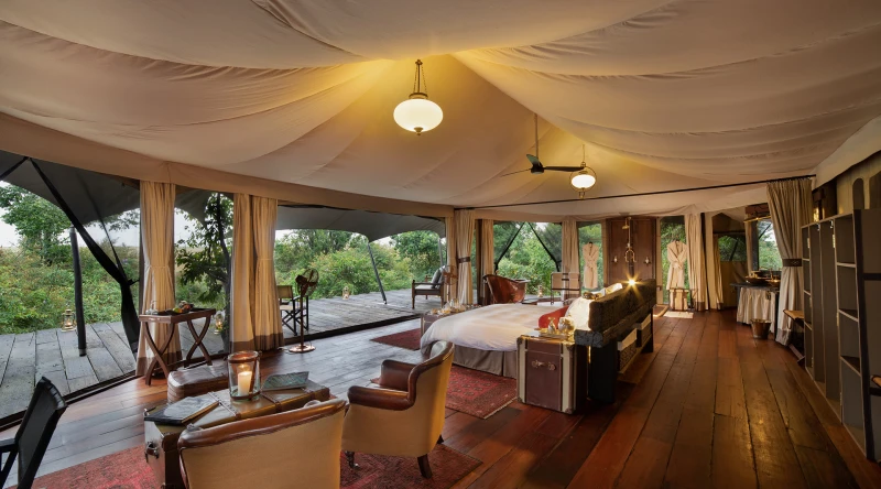 Safari Suite at The Jahazi Suite at Mara Plains