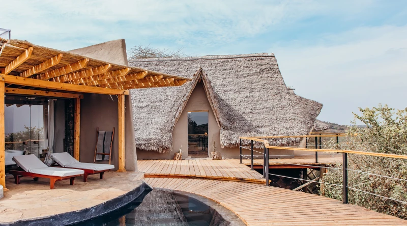 Deluxe Pool Suite at Ol Donyo Lodge