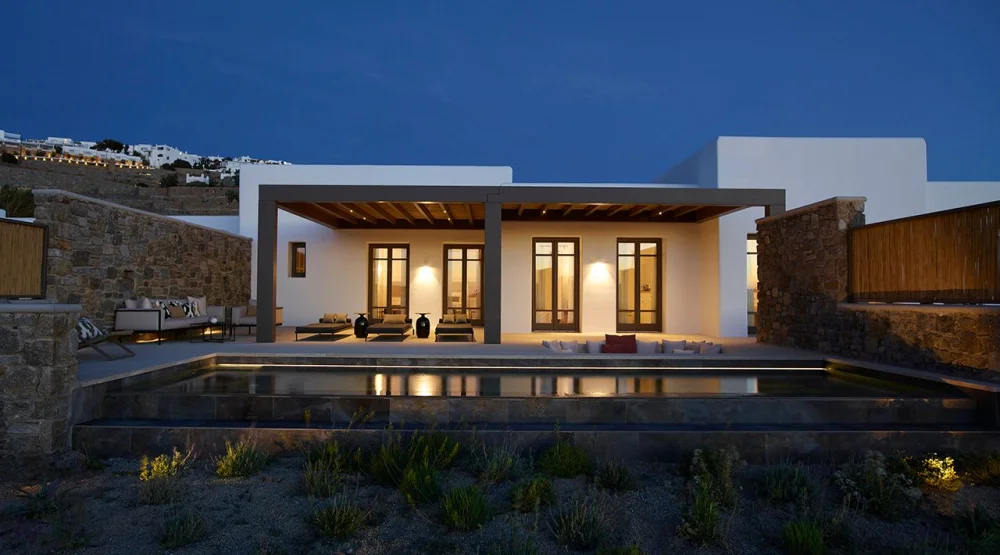 Two Bedroom Villa Sea View with Private Heated Pool at Bonzoe Suites & Villas