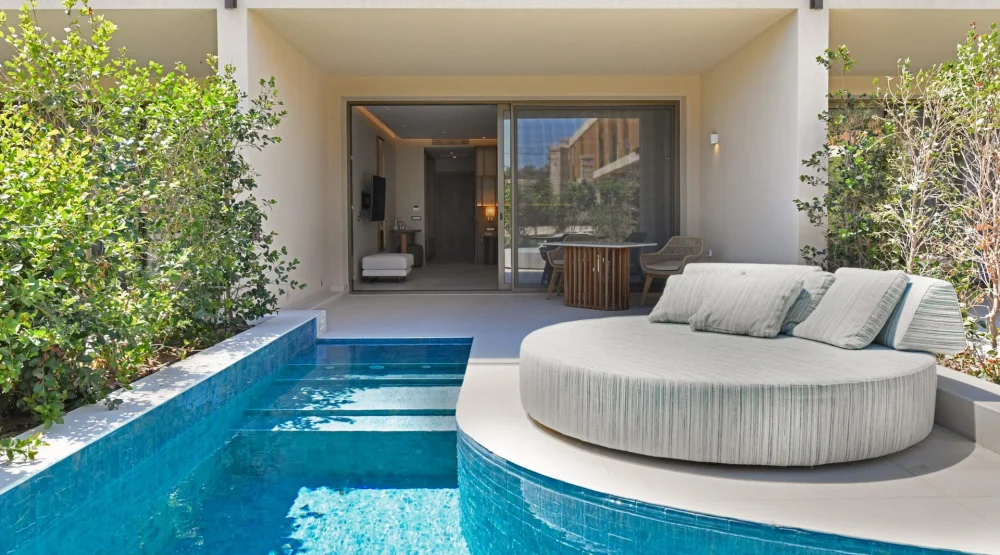 Private Pool Suite at Royal Pearl Island Chios Hotel & Spa
