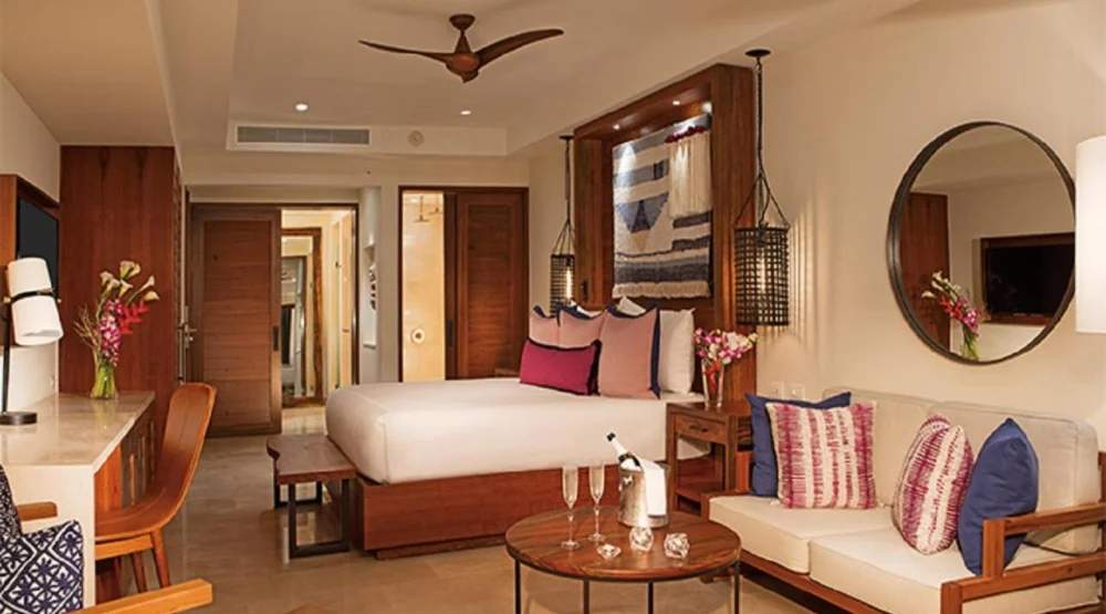 Junior Suite Swim Out with King Size Bed at Secrets Cap Cana Resort & Spa