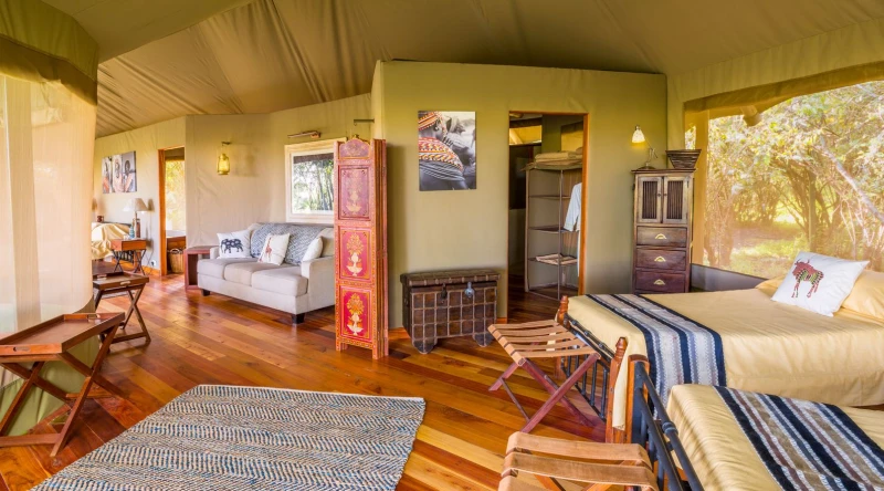 Forest Family Tent with Pool at Sala's Camp