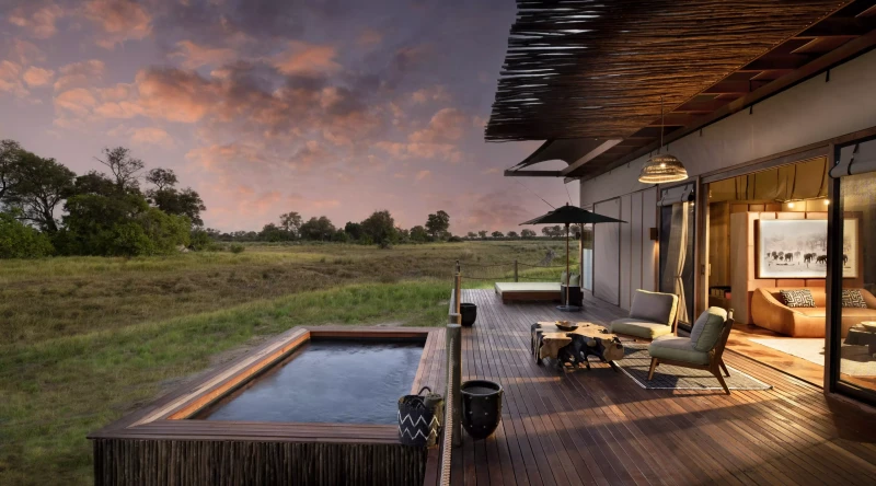 Luxury Family Suite at Atzaro Okavango Camp
