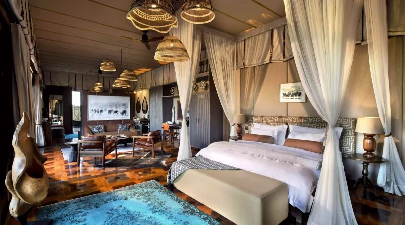 Luxury Villa at Atzaro Okavango Camp