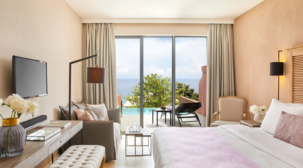 Junior Suite Private Pool Sea View at Nido by Mar-Bella Collection