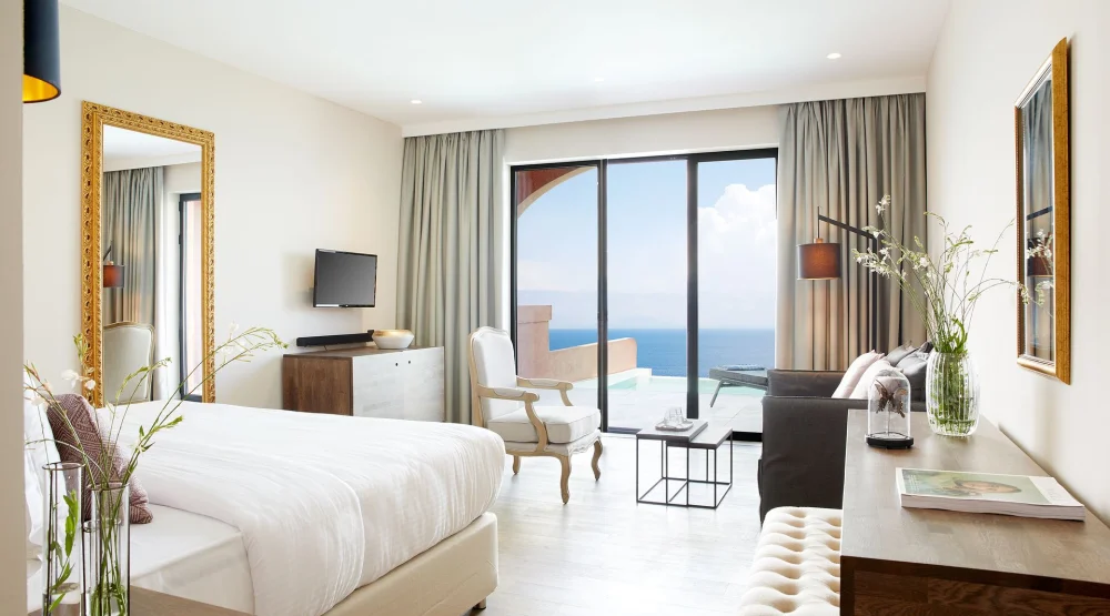 Deluxe Junior Suite Private Pool Sea View at Nido by Mar-Bella Collection