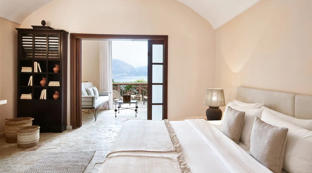 Paradiso Family Bungalow Front Row Sea Side at Grecotel Lux Me Daphnila Bay Dassia