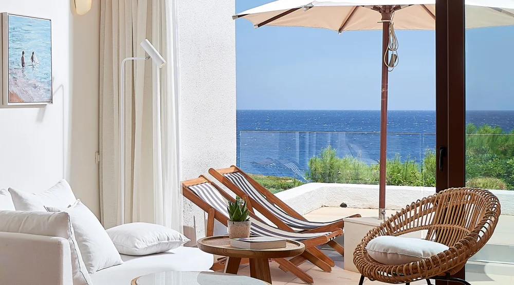 Classic Junior Suite Sea View at St Nicolas Bay Resort Hotel & Villas