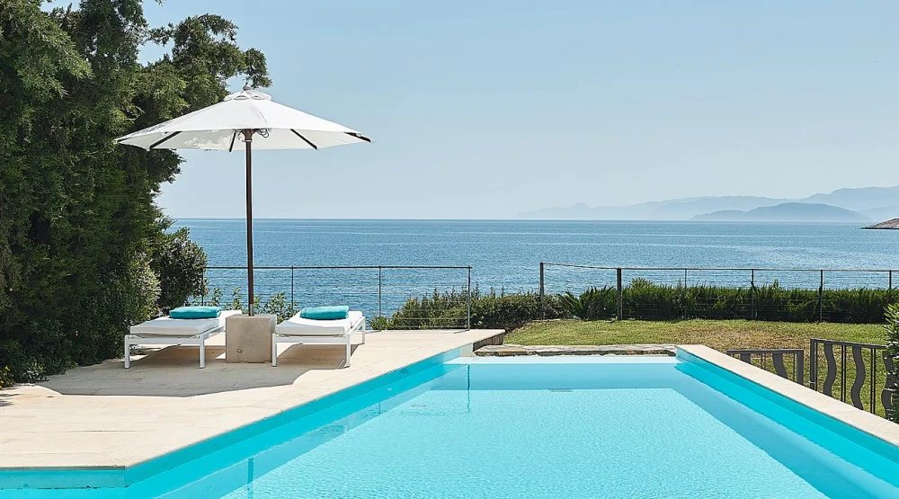 Villa Thalassa Three Bedrooms Private Heated Pool at St Nicolas Bay Resort Hotel & Villas