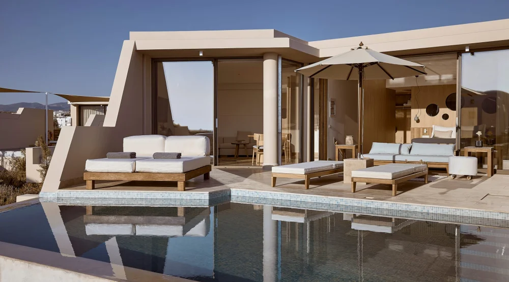 Olives & Sea Three Bedroom Villa Private Pool at St Nicolas Bay Resort Hotel & Villas