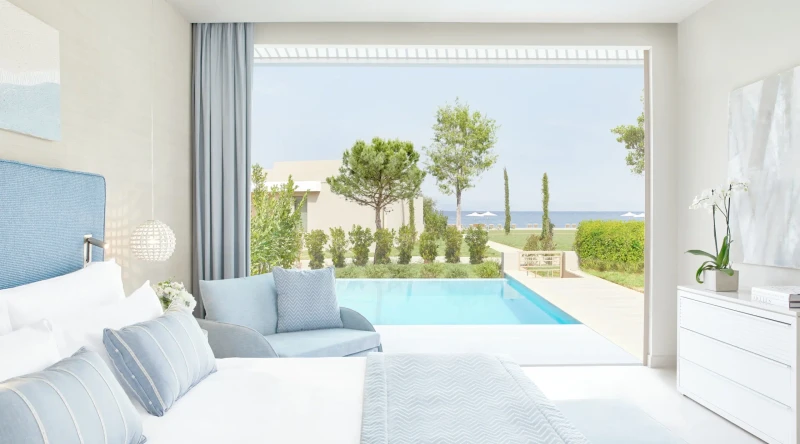 Deluxe Junior Suite Bungalow Private Pool at Ikos Dassia
