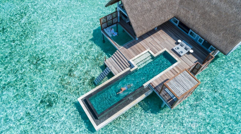 Sunrise Water Villa with Pool at Four Seasons Resort At Landaa Giraavaru