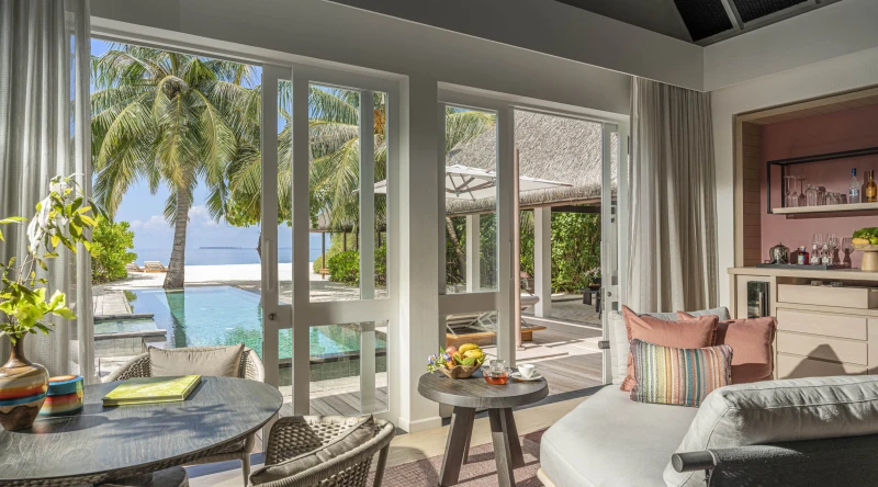 Beach Villa with Pool at Four Seasons Resort At Landaa Giraavaru