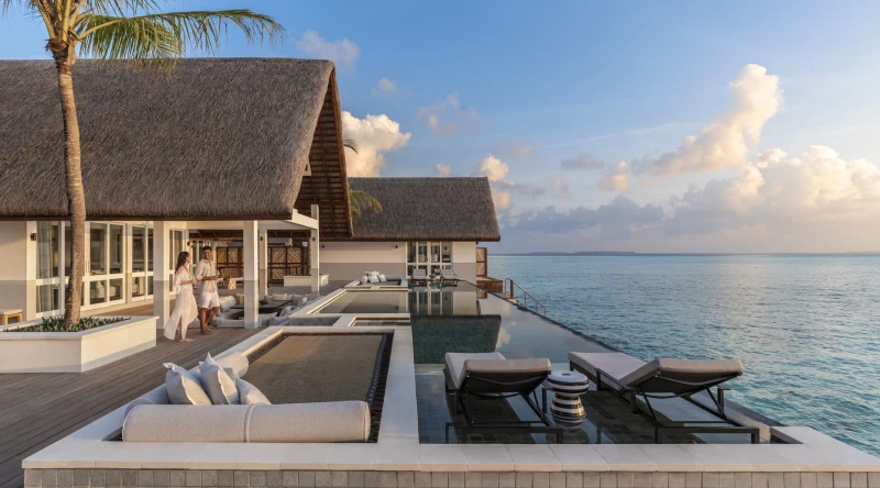 Sunset Three Bedroom Water Suite at Four Seasons Resort At Landaa Giraavaru