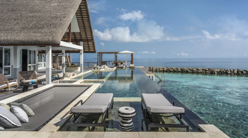 Sunrise Three Bedroom Water Suite at Four Seasons Resort At Landaa Giraavaru