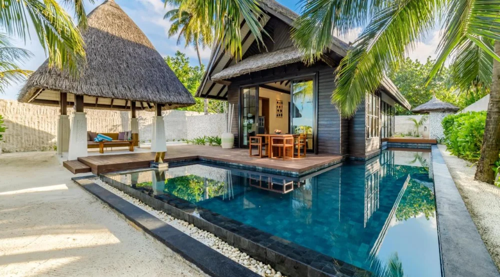 Beach Villa Sunrise with Private Pool at Ozen Reserve Bolifushi