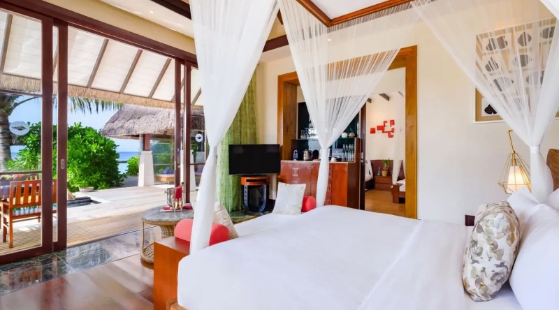 Earth Pool Pavilion Two Bedroom at Ozen Reserve Bolifushi