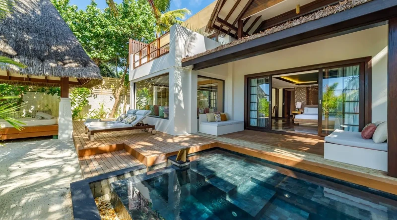 Earth Pool Reserve Two Bedroom at Ozen Reserve Bolifushi