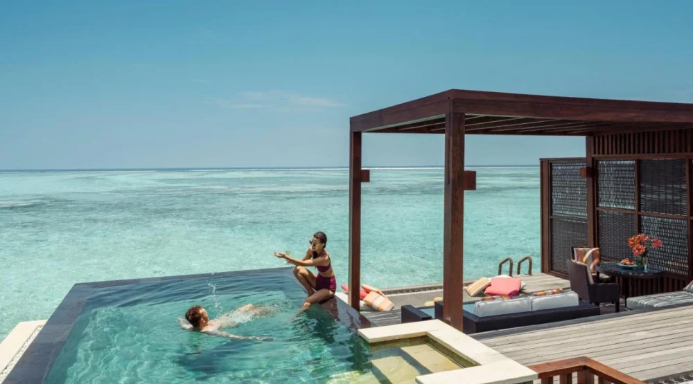 Sunrise Water Villa with Pool at Four Seasons Resort At Kuda Huraa