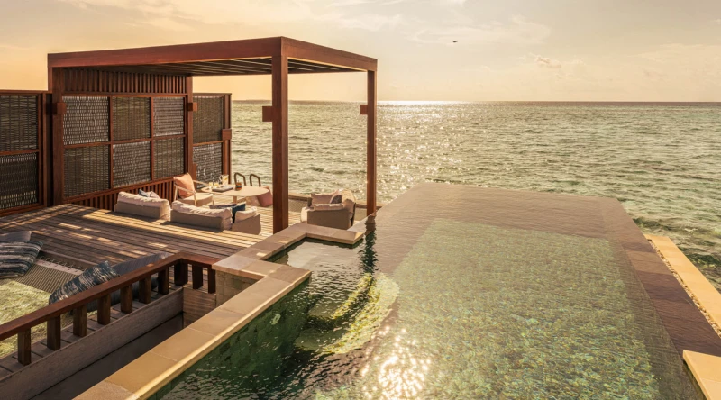 Sunset Water Villa with Pool at Four Seasons Resort At Kuda Huraa