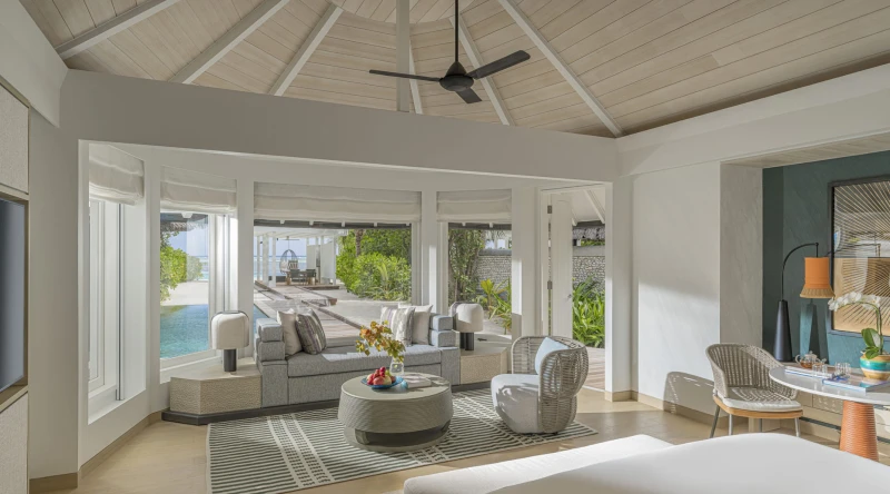 Sunrise Beach Villa with Pool at Four Seasons Resort At Kuda Huraa
