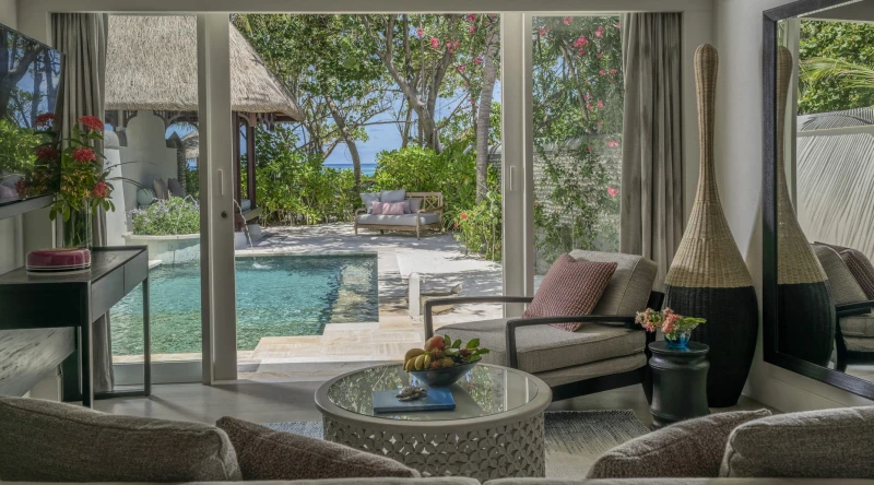 Garden Pavilion with Pool at Four Seasons Resort At Kuda Huraa