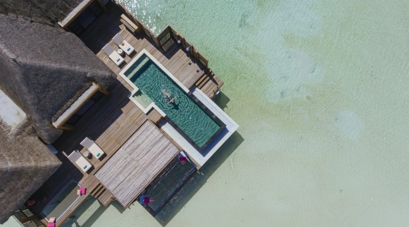 Family Two Bedroom Water Suite at Four Seasons Resort At Kuda Huraa