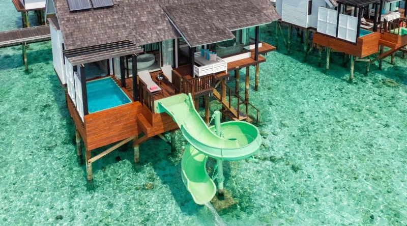Wind Villa with Jacuzzi & Slide at Ozen Life Maadhoo
