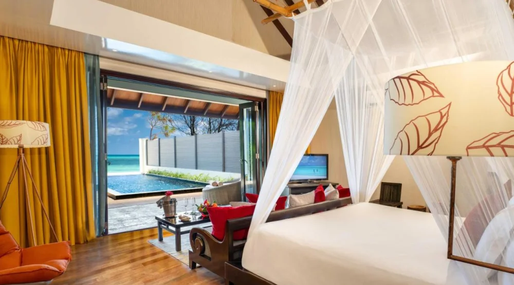 Kanifushi Beach Villa with Pool at Atmosphere Kanifushi Maldives