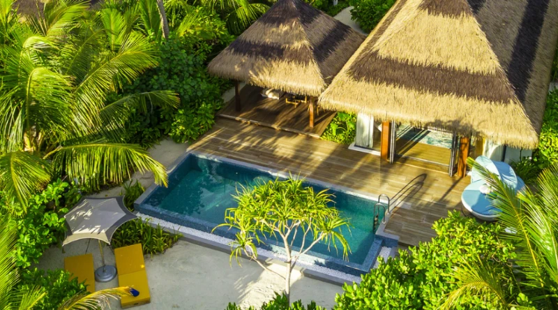 Beach Pool Villa at Pullman Maldives Maamutaa