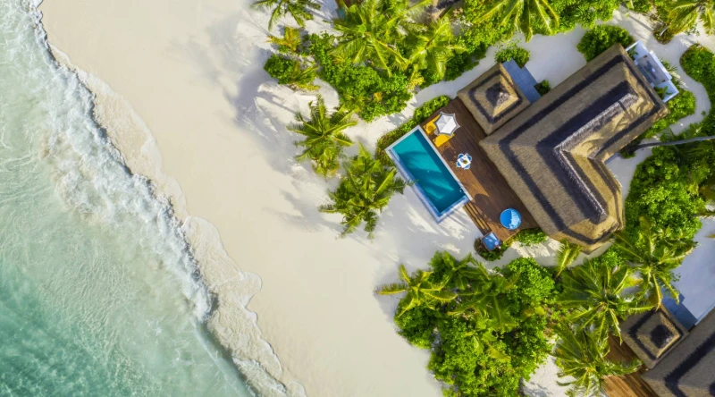 Family Beach Pool Villa at Pullman Maldives Maamutaa