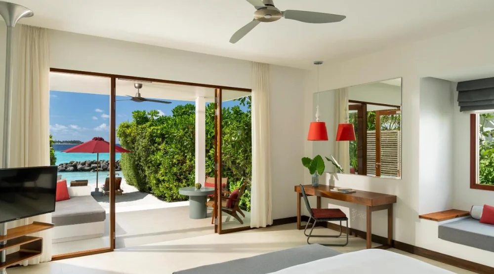 Beach Villa at Dhigali Maldives