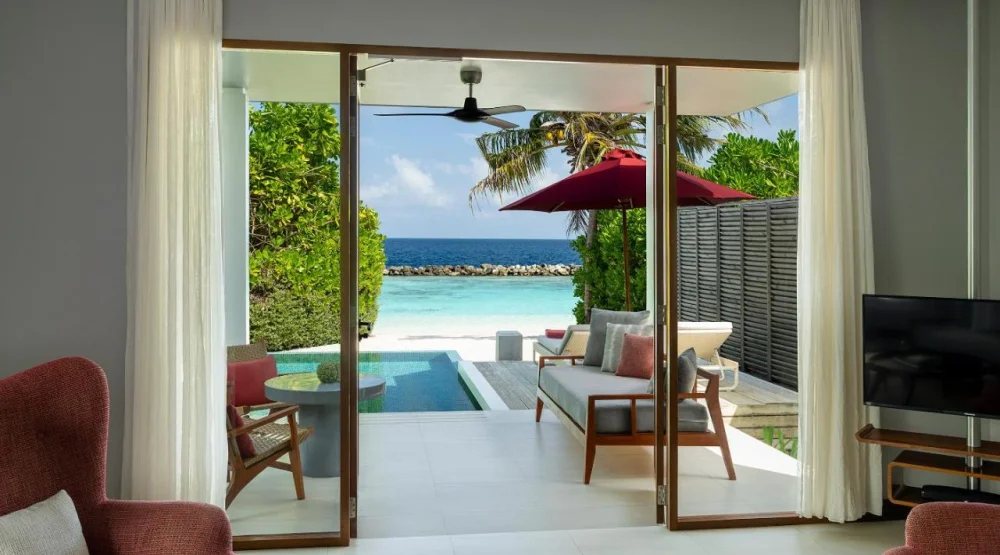 Beach Suite with Pool at Dhigali Maldives