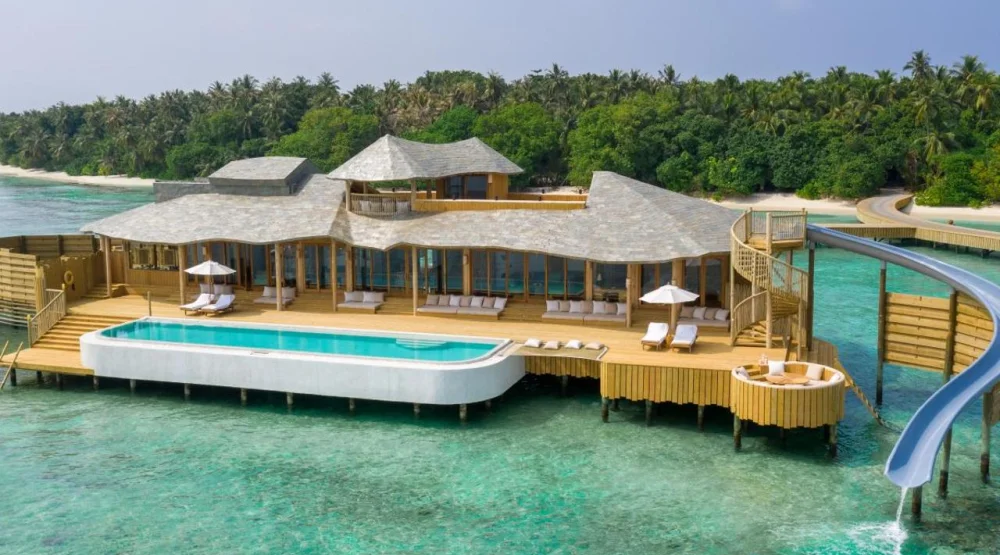 Two Bedroom Water Retreat with Slide at Soneva Fushi