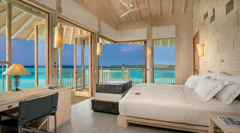 Two Bedroom Sunset Water Reserve with Slide at Soneva Jani