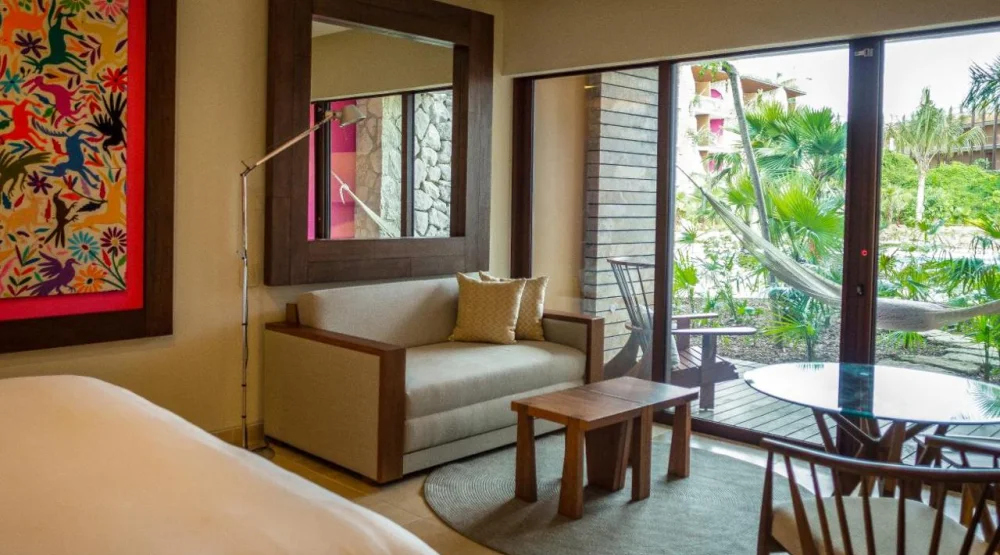 Suite with Garden View at Hotel XCaret Arte