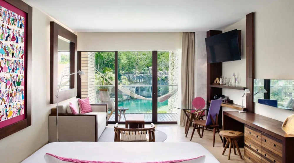 Suite with River View at Hotel XCaret Arte