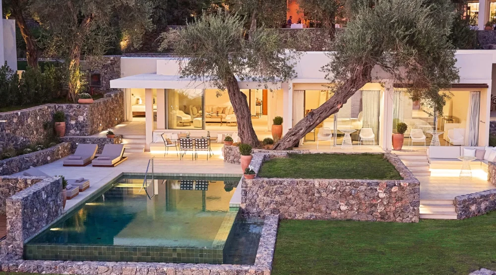 Three Bedroom Villa Waterfront Private Pool at Corfu Imperial A Grecotel Resort to Live