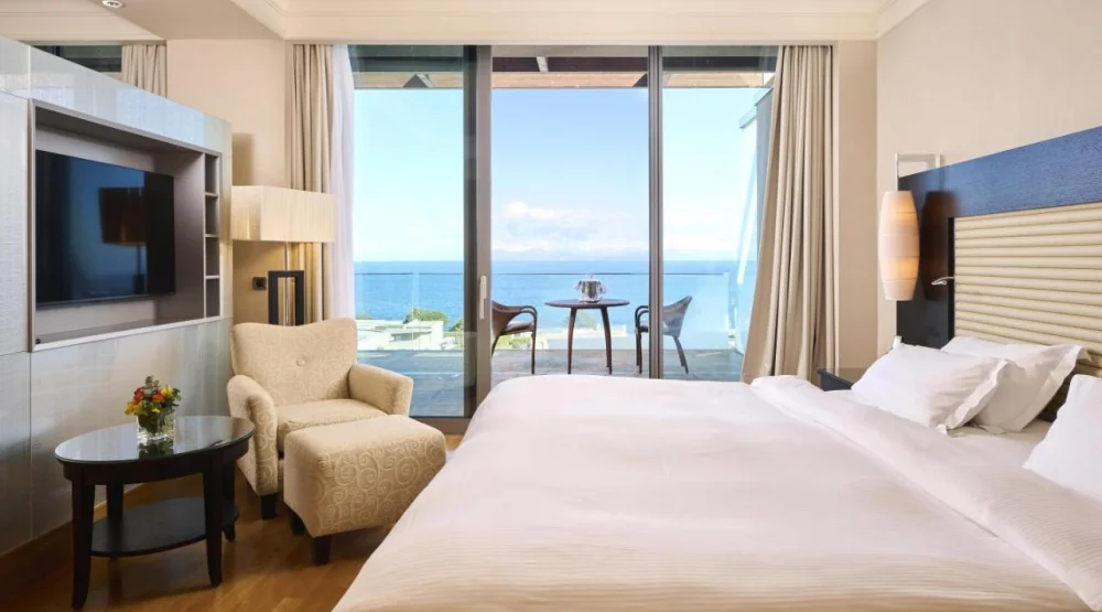 Junior Suite Sea View at Kempinski Hotel Adriatic Istria