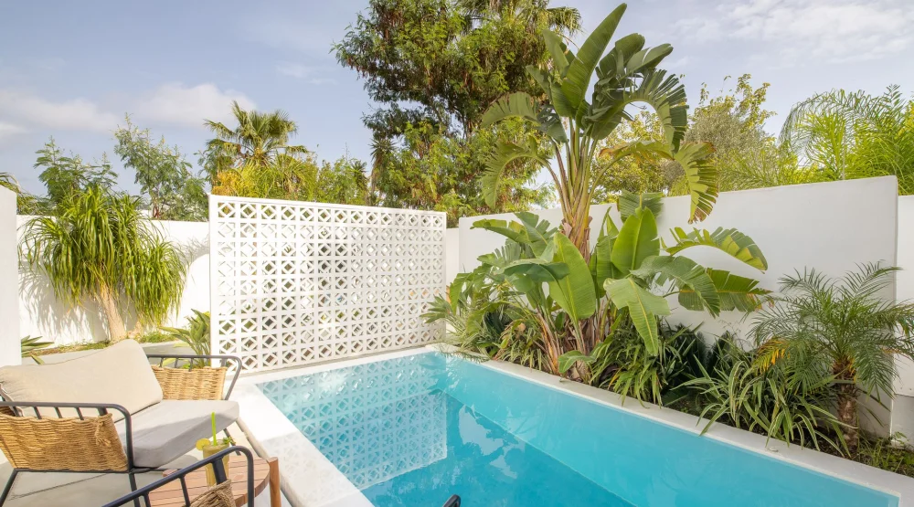 Junior Suite with Private Pool at Kouros Exclusive Hotel & Suites