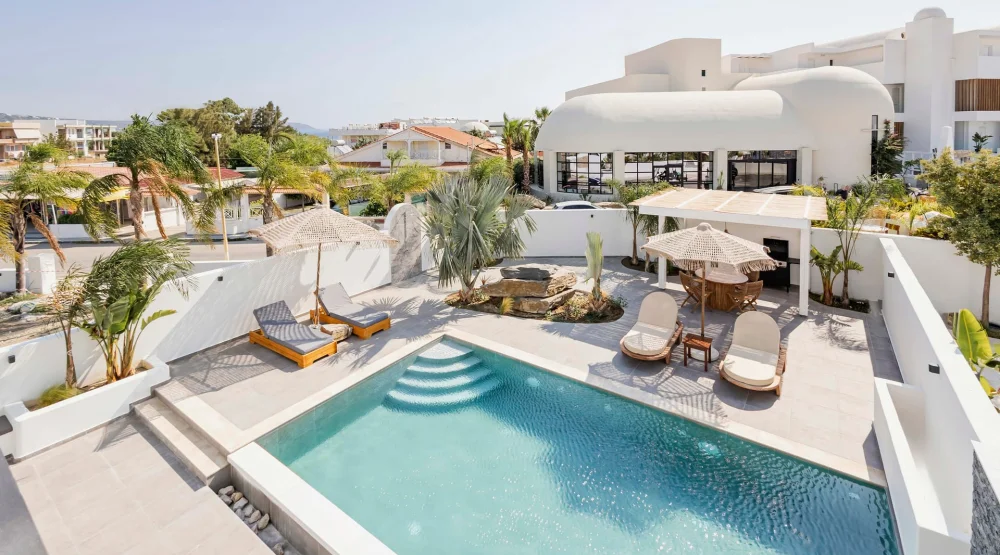 Premium Private Pool Loft Suite at Kouros Exclusive Hotel & Suites