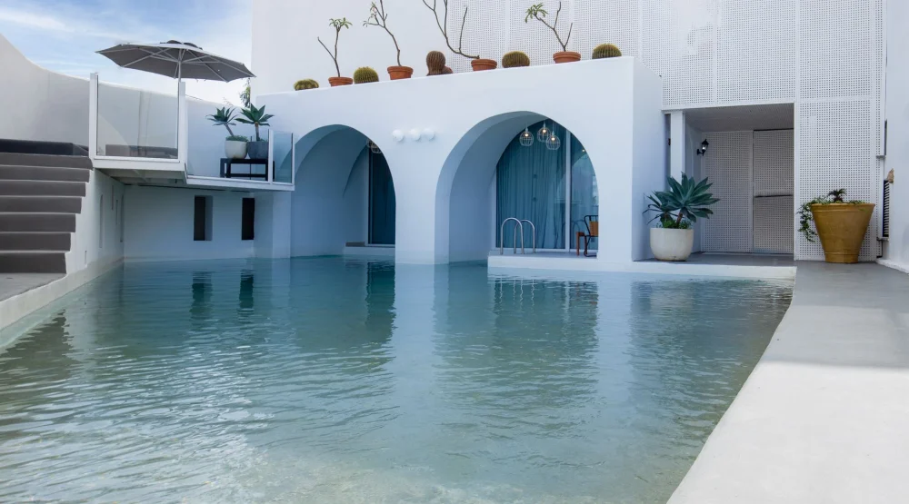 Premium Suite with Private Pool at Kouros Exclusive Hotel & Suites